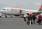 Kenya Airways last London flight