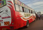 One person killed, several wounded in Uganda bus explosion.