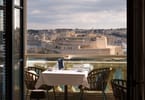 malta 1 - View of the Grand Harbour from ION Harbour Restaurant - image courtesy of Malta Tourism Authority