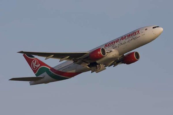 Kenya-Airways-plane-taking-off