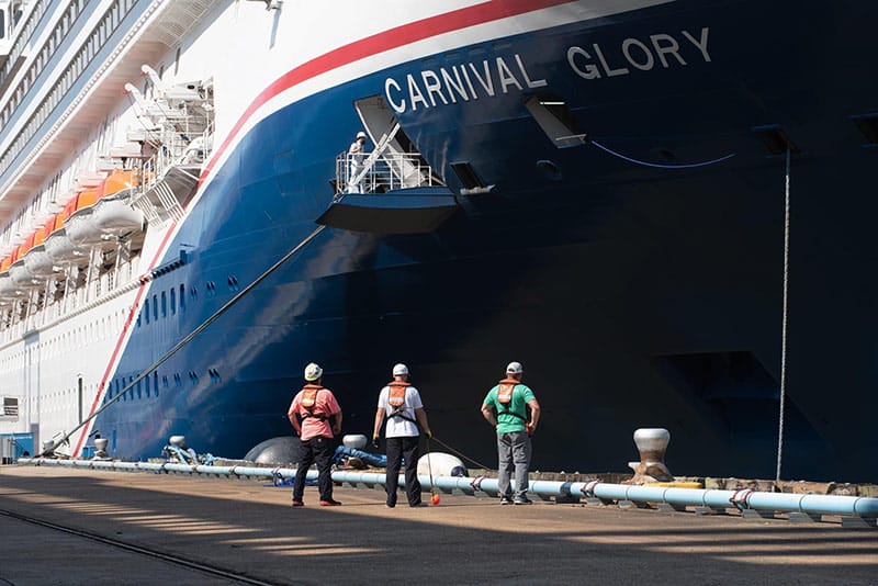 Carnival Cruise's Carnival Glory supports New Orleans post-Ida recovery