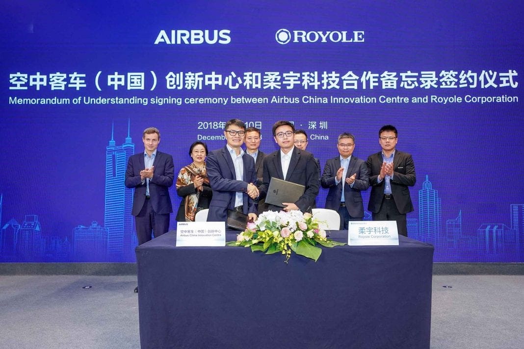 Airbus-and-Royole-Technology-enter-partnership-2-