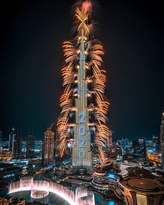 Burj Khalifa wows 2 billion people across the globe with NYE 2020 show