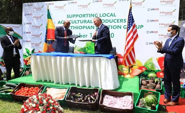 Ethiopian Airlines partners with USAID on in-flight meals
