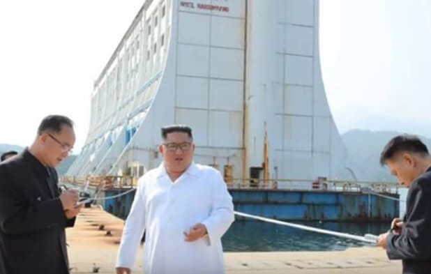Kim Jong-un commands South Korean resort to be destroyed
