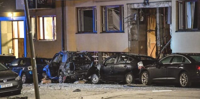 Explosions rock Stockholm and Uppsala as Sweden’s bombing wave continues