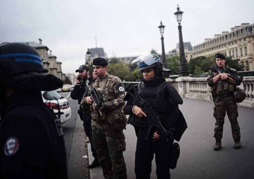At least five killed in knife attack at Paris police headquarters