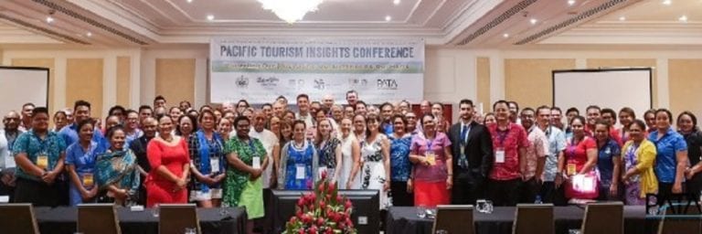 Delegates at the second Pacific Tourism Insights Conference on October 3, 2018 in Apia, Samoa