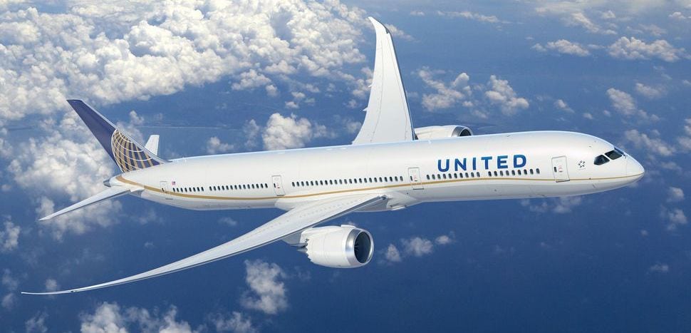 United is going all out for EWR LAX or SFO on B787-10 ...