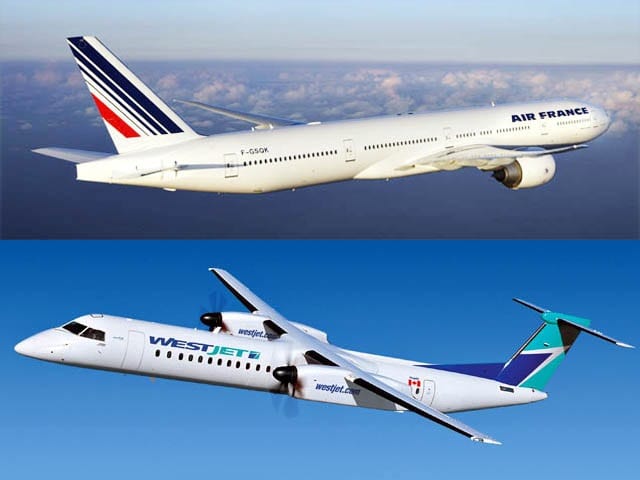 Î‘Ï€Î¿Ï„Î­Î»ÎµÏƒÎ¼Î± ÎµÎ¹ÎºÏŒÎ½Î±Ï‚ Î³Î¹Î± WestJet and Air France deal gives passengers access to seven cities in France, Italy and Greece