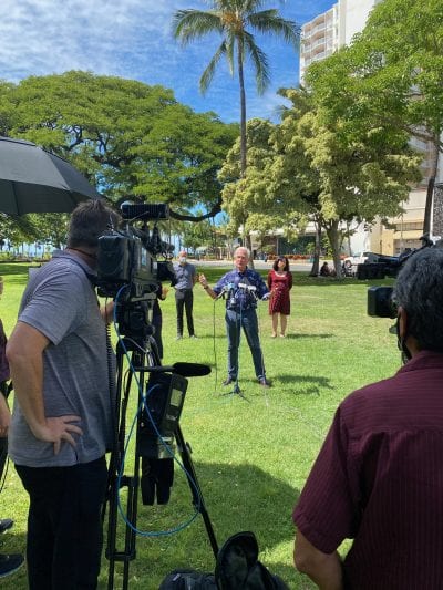 Mensagem urgente do prefeito de Honolulu aos visitantes de Oahu